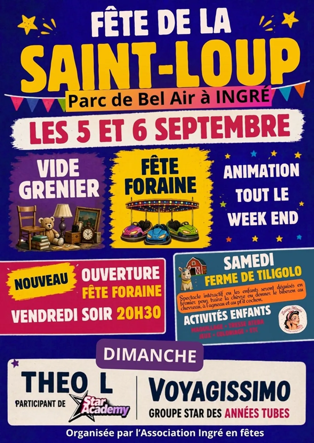 INGRÉ (45) - Fête de la Saint-Loup
