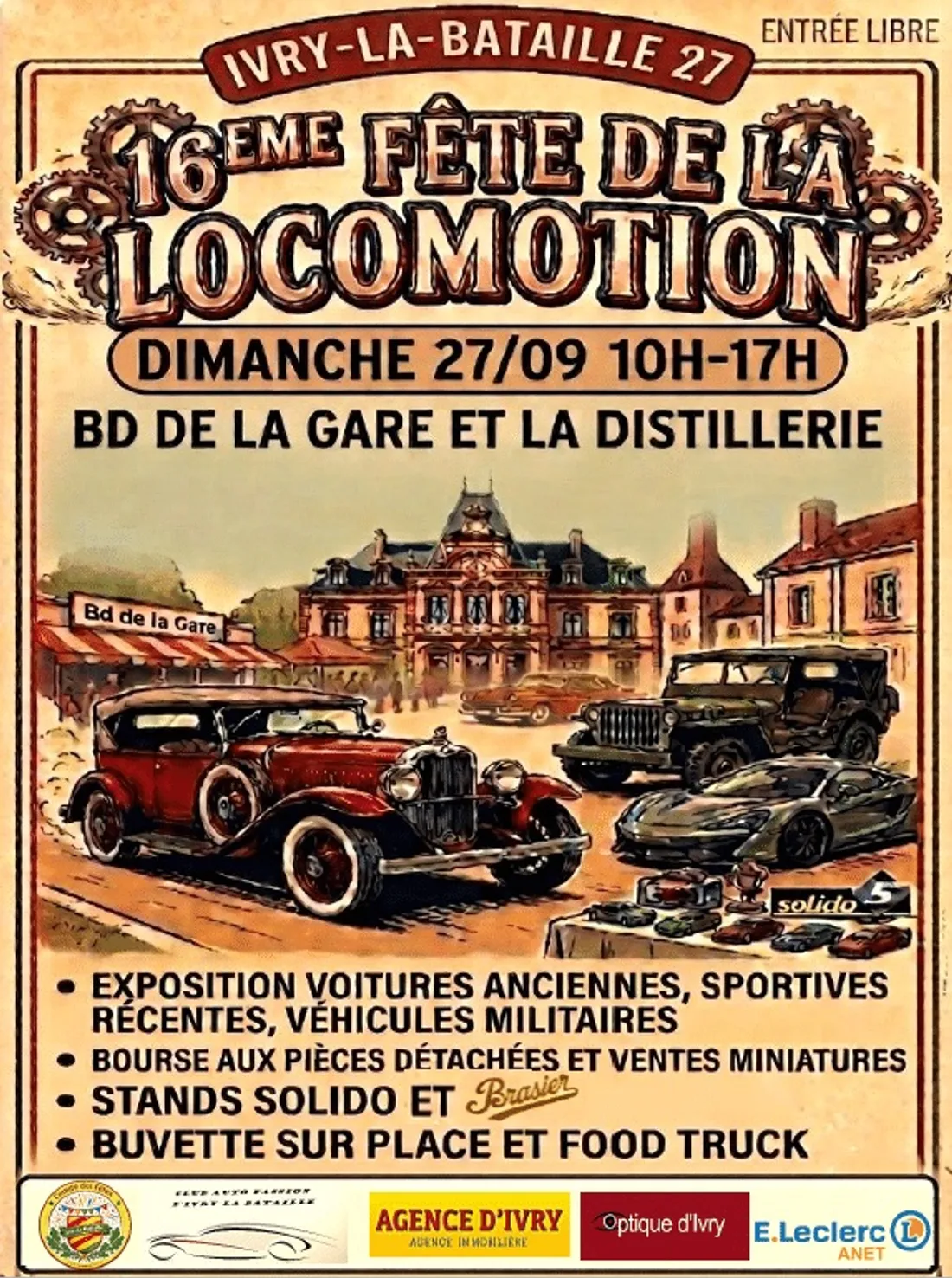 IVRY-LA-BATAILLE (27) - Fête de la locomotion