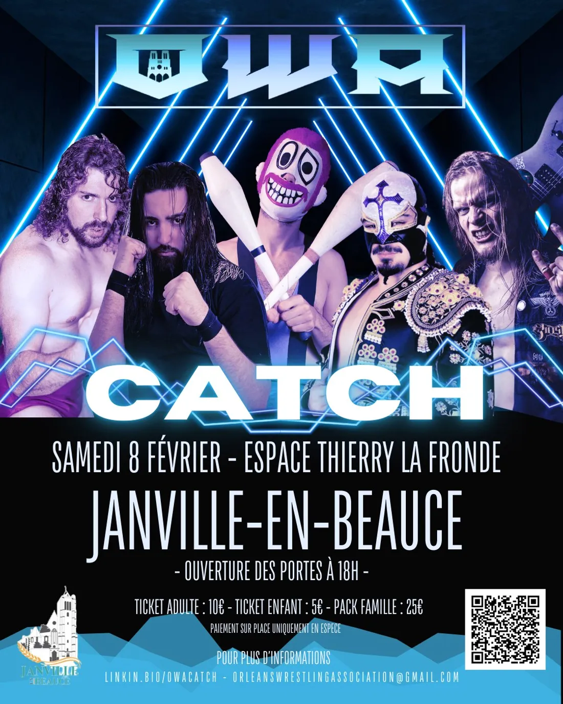 JANVILLE – Gala de catch
