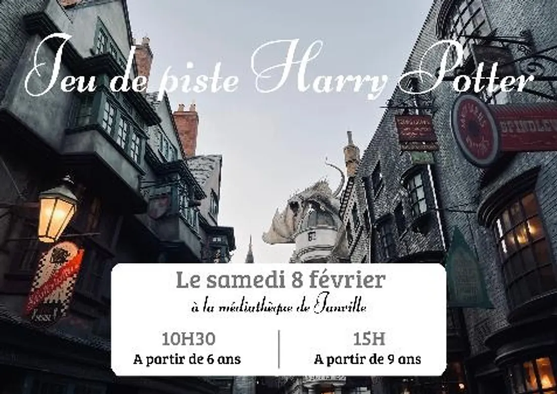 JANVILLE - Jeux de piste Harry Potter
