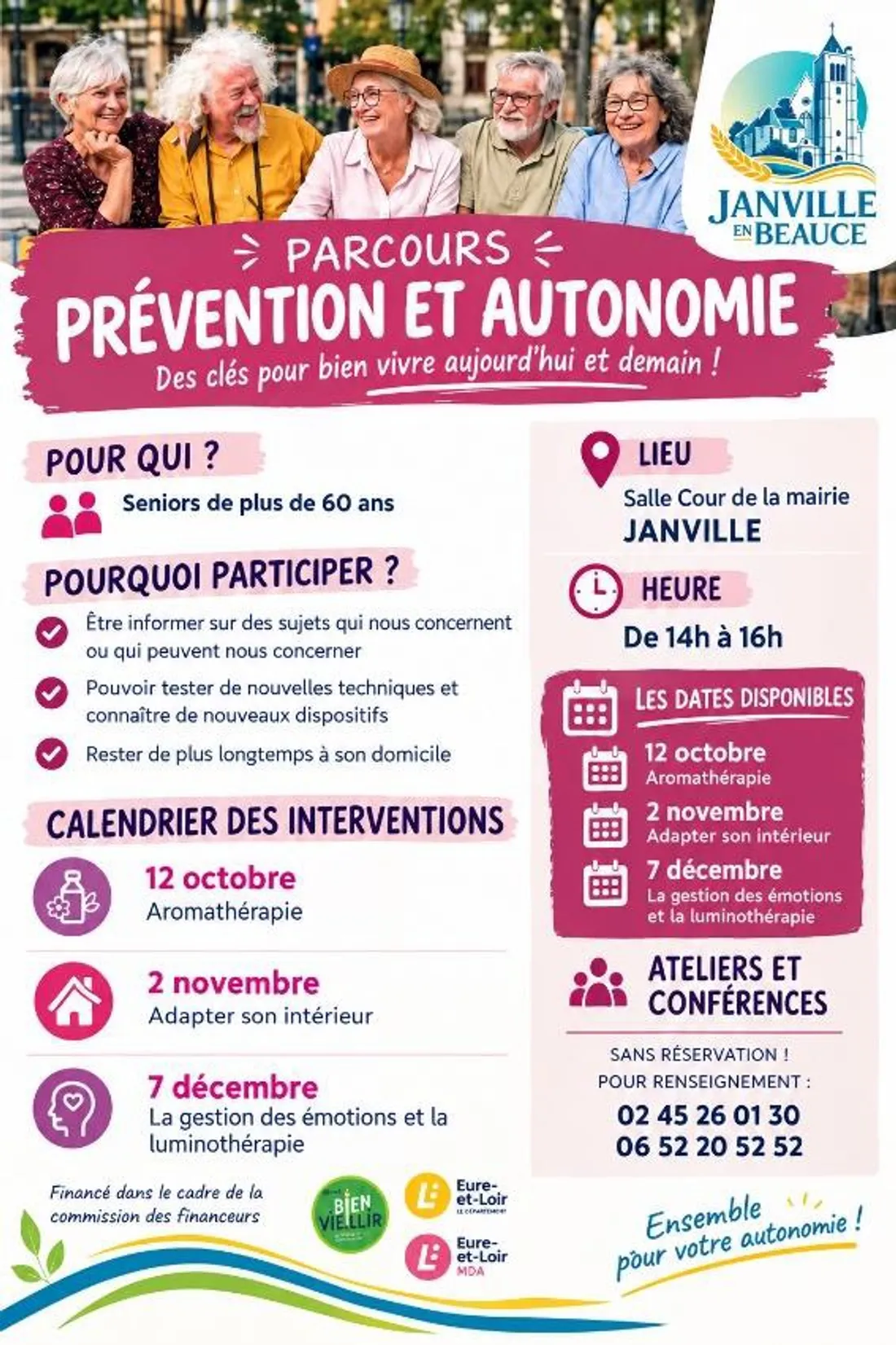 JANVILLE - Parcours prévention et autonomie