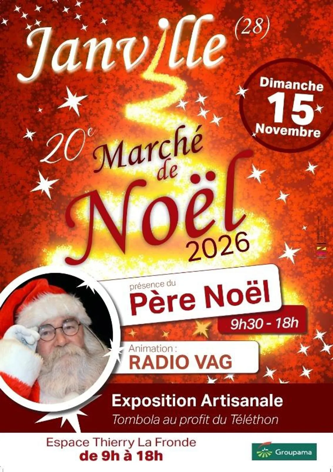 JANVILLE - Marché de Noël