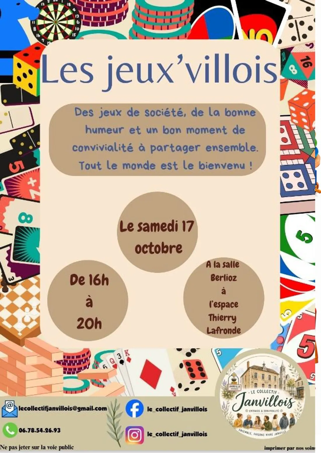 JANVILLE - Les jeux'villois