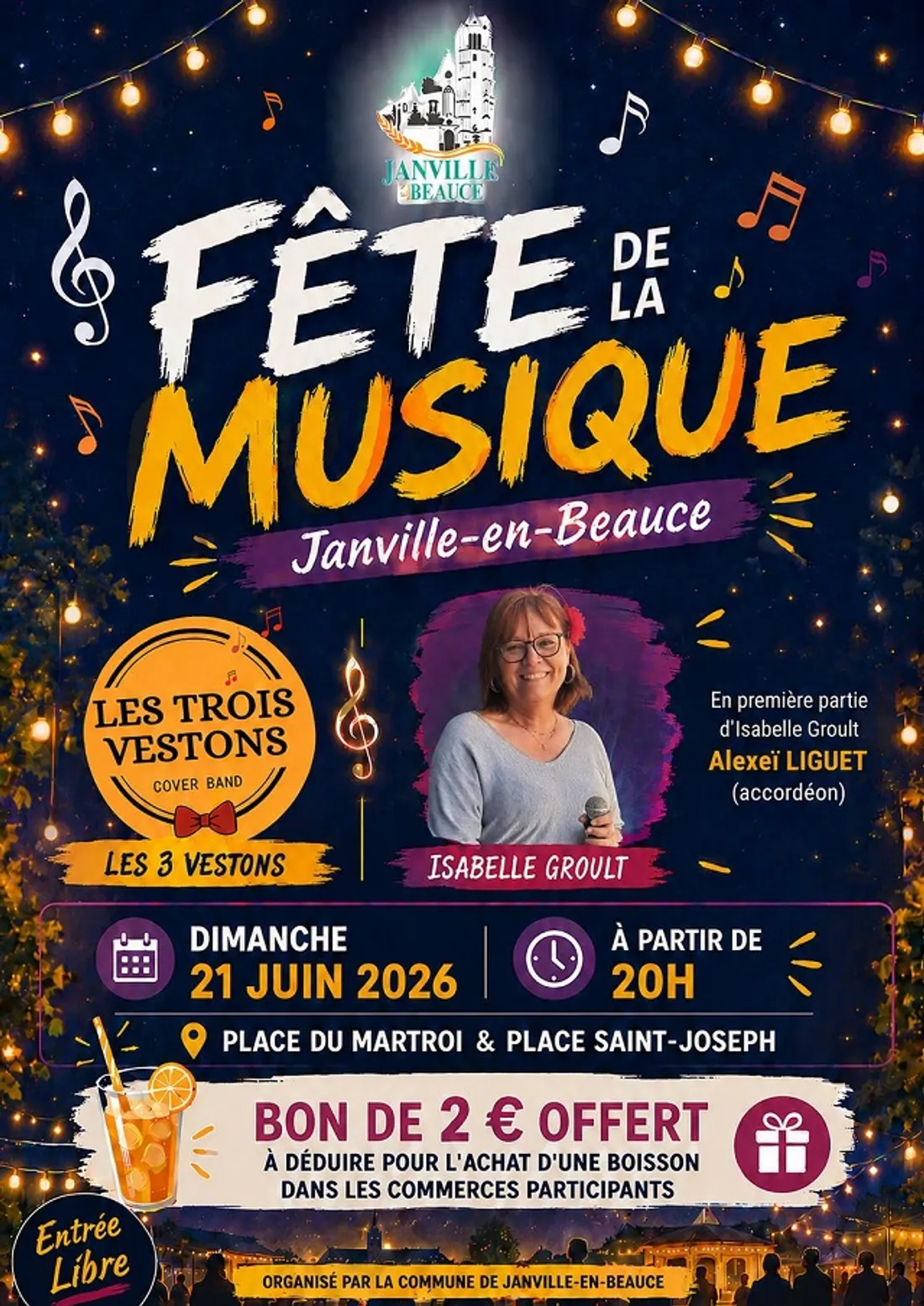 JANVILLE - Fête de la musique