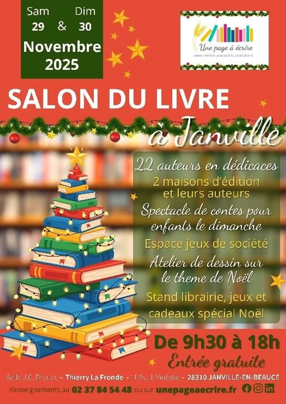JANVILLE - Salon du livre