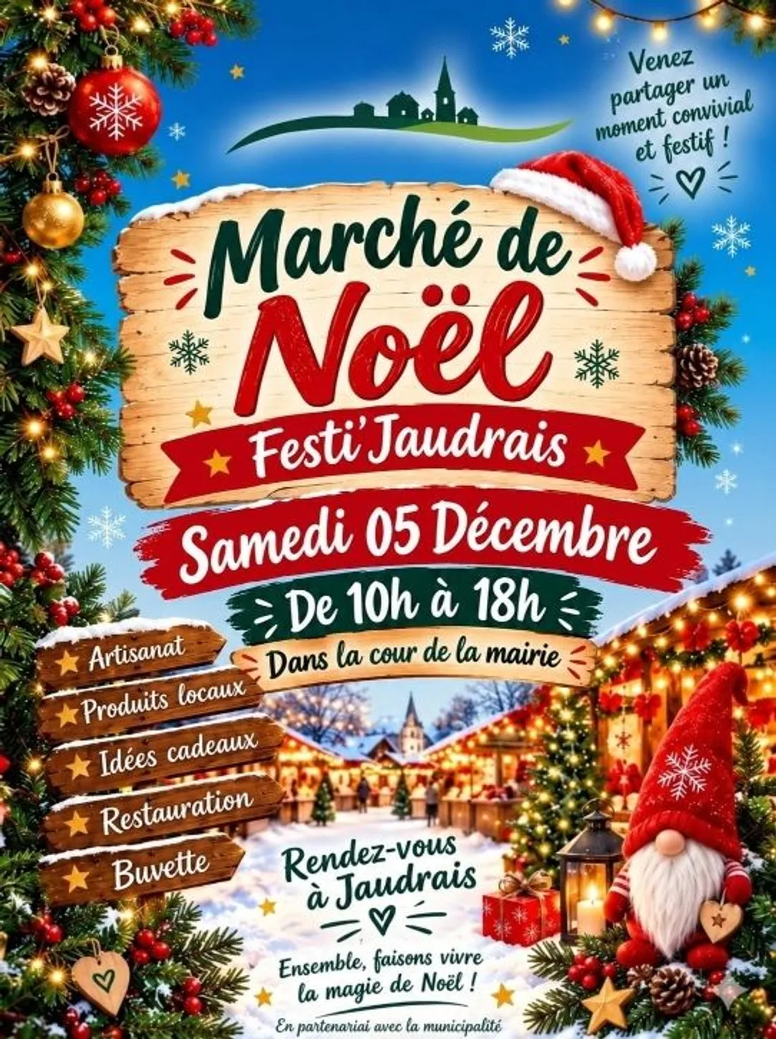 JAUDRAIS - Marché de Noël