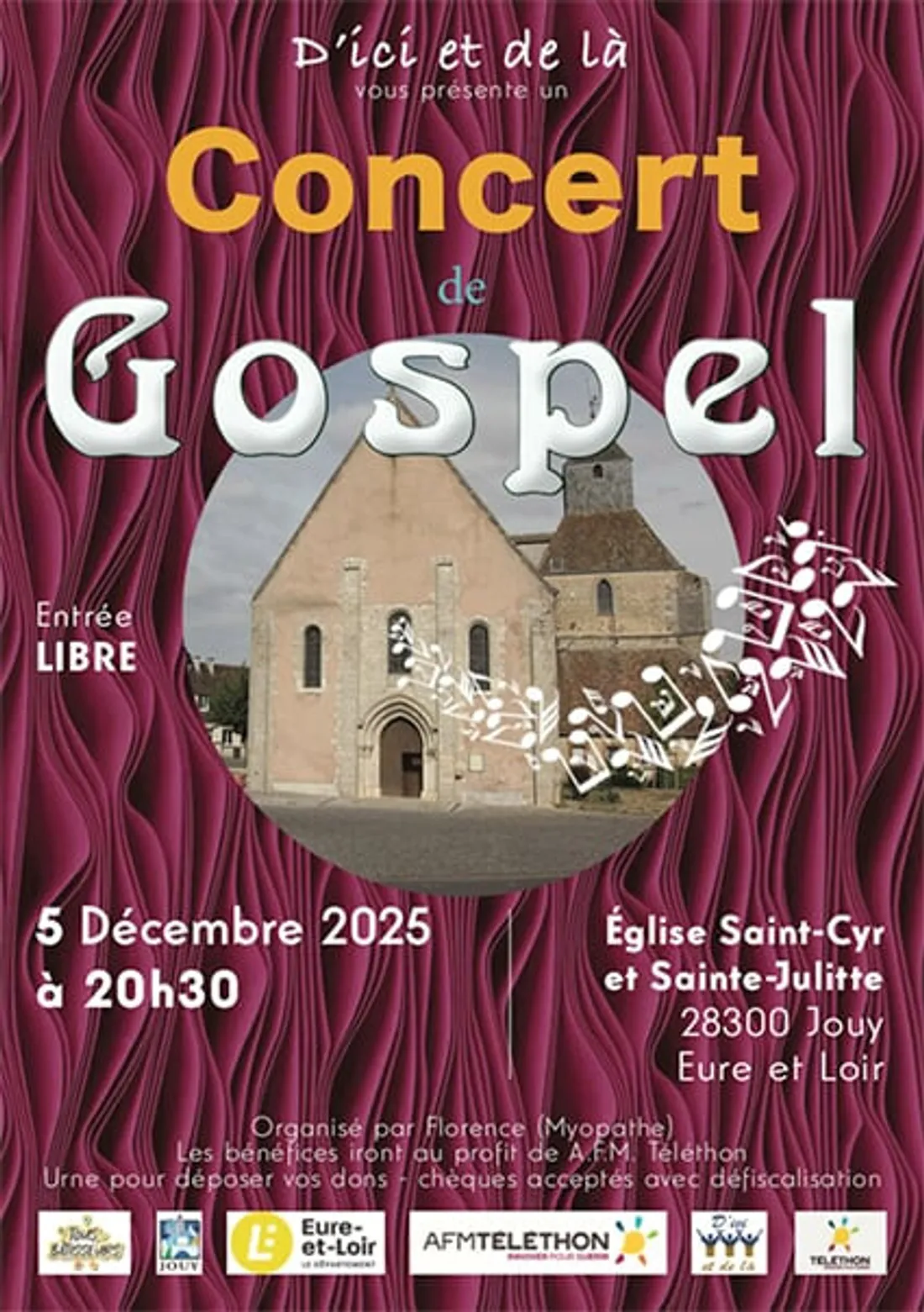 JOUY - Concert gospel