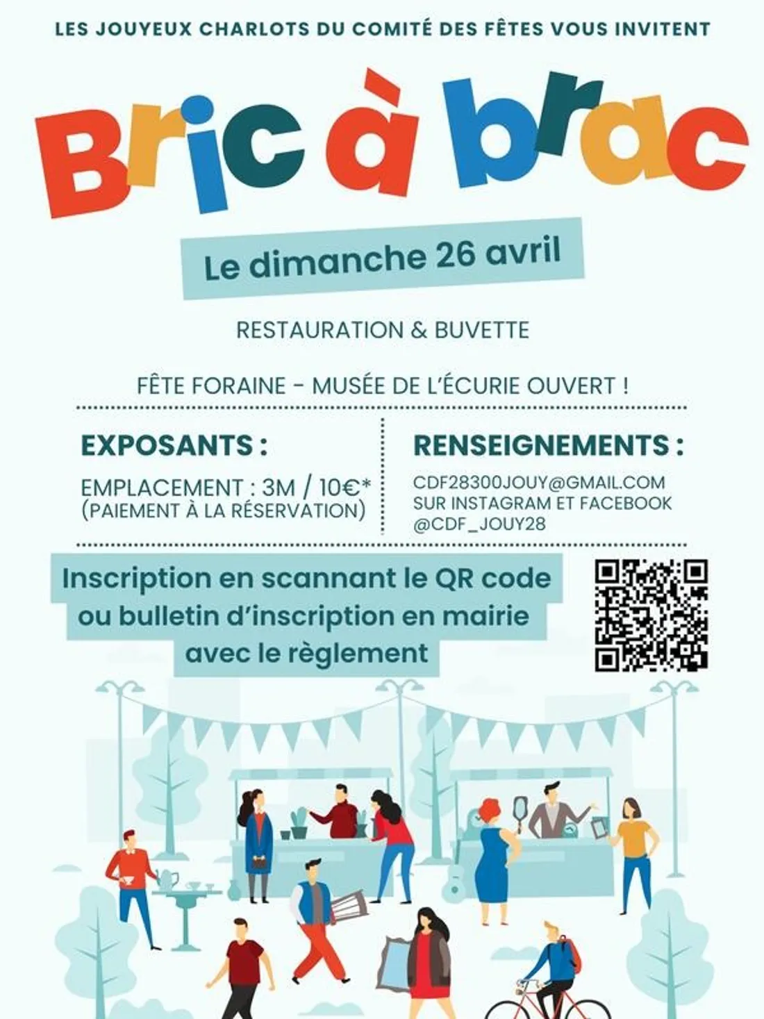 JOUY - Bric-à-brac du comité des fêtes
