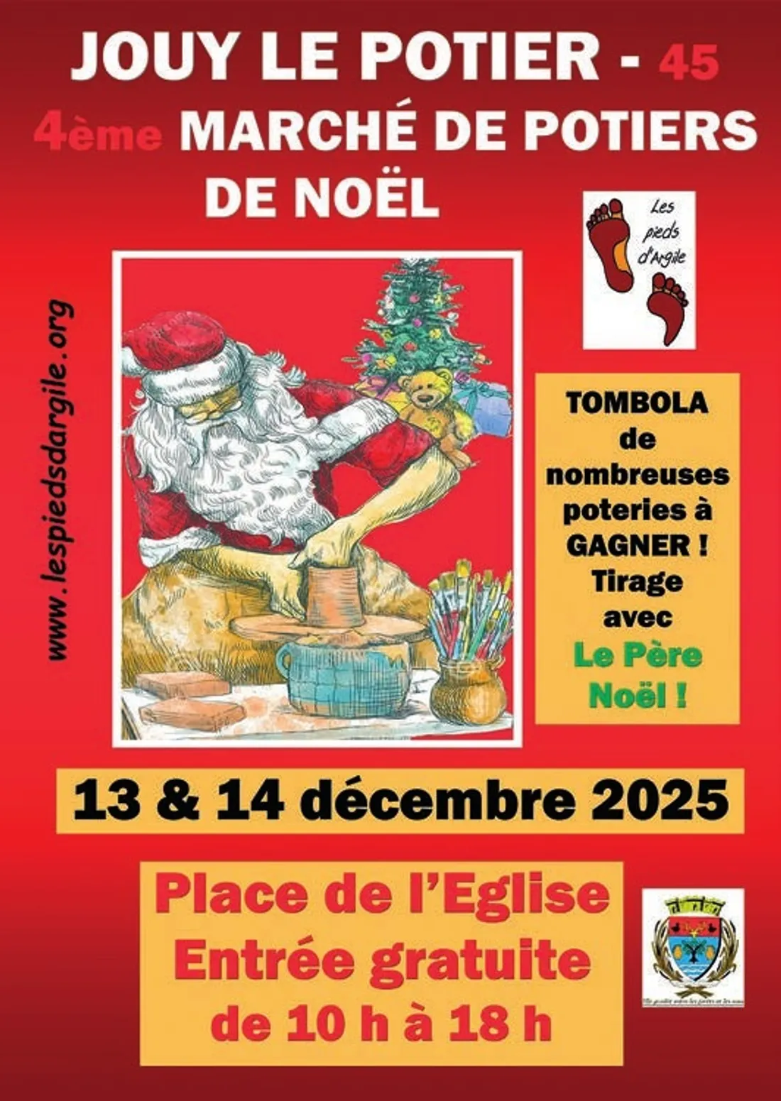 JOUY-LE-POTIER (45)- Marché de potiers de Noël