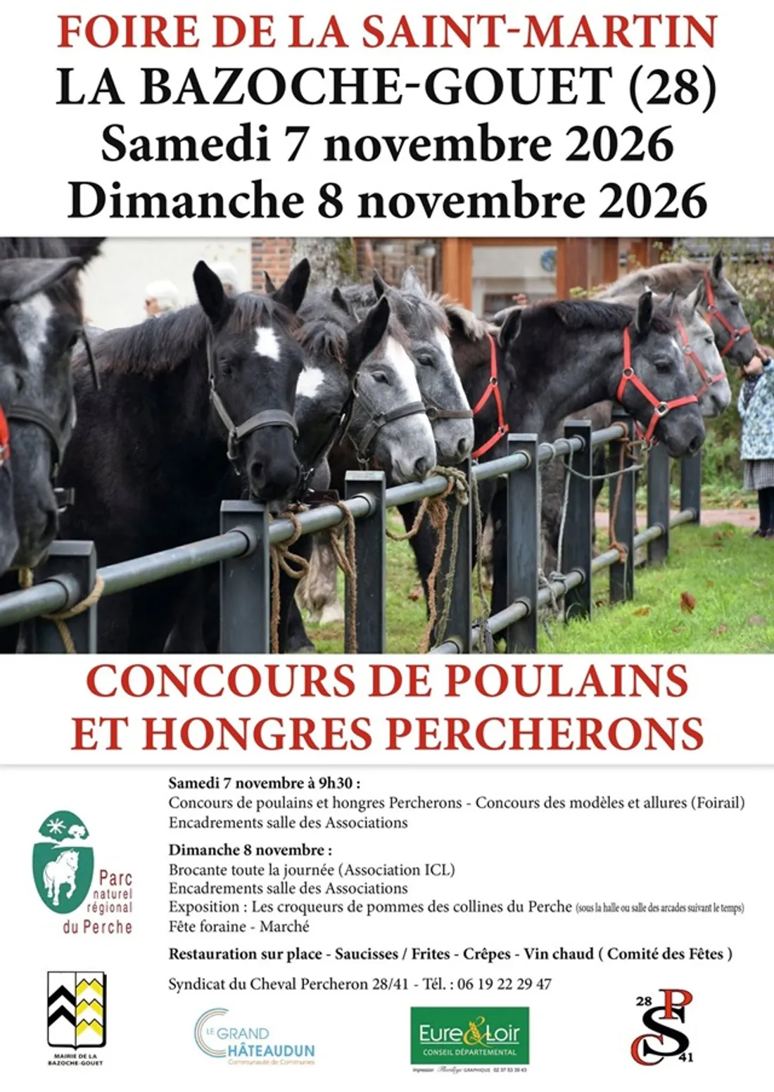 LA BAZOCHE-GOUËT - Foire de la Saint Martin