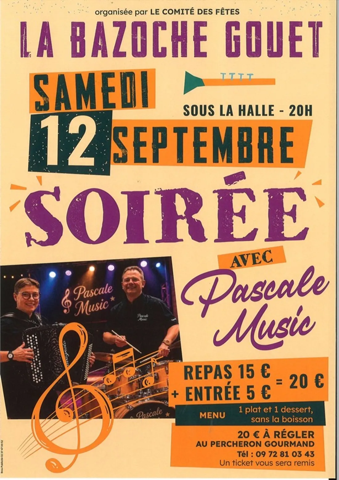 LA BAZOCHE-GOUËT - Soirée de la Saint Gourgon