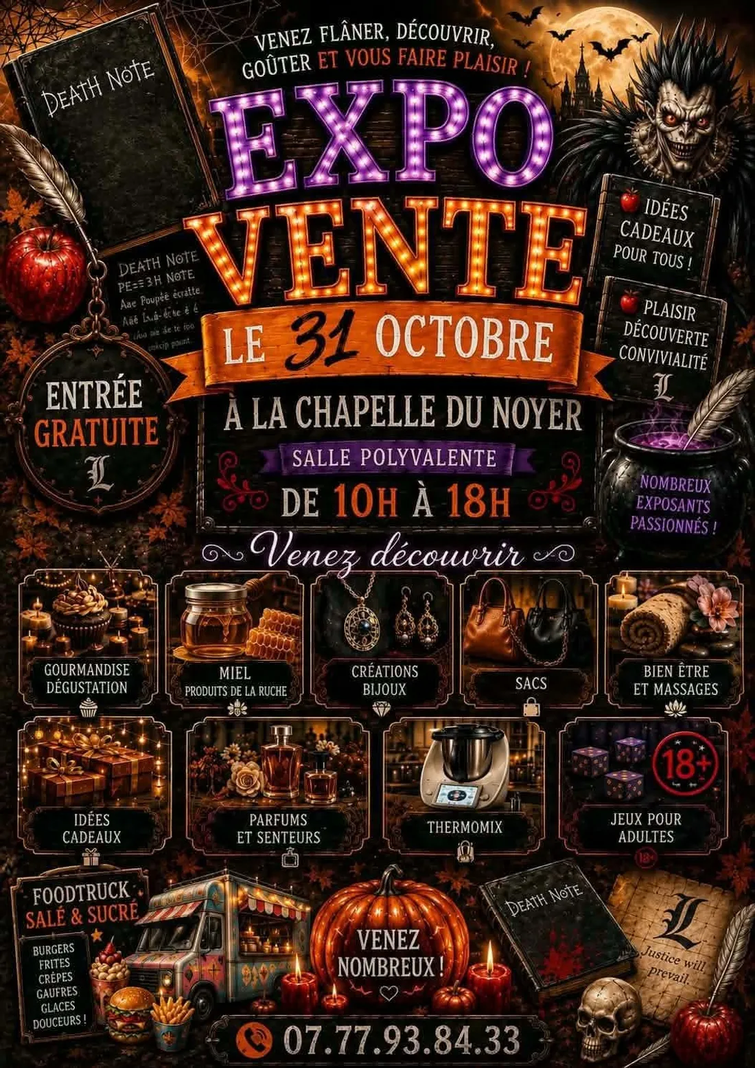 LA CHAPELLE-DU-NOYER - Expo vente