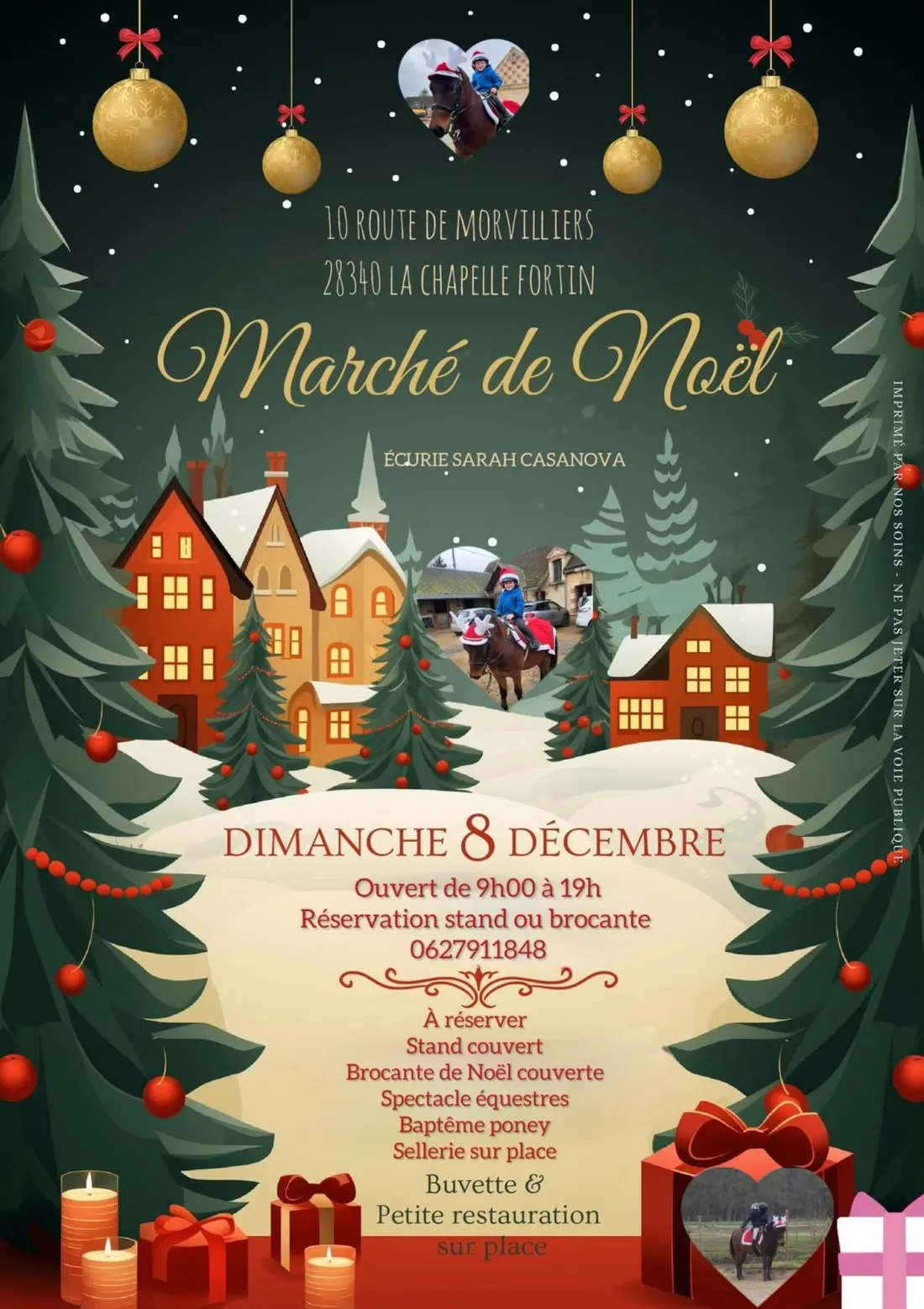 LA CHAPELLE-FORTIN - Marché de Noël