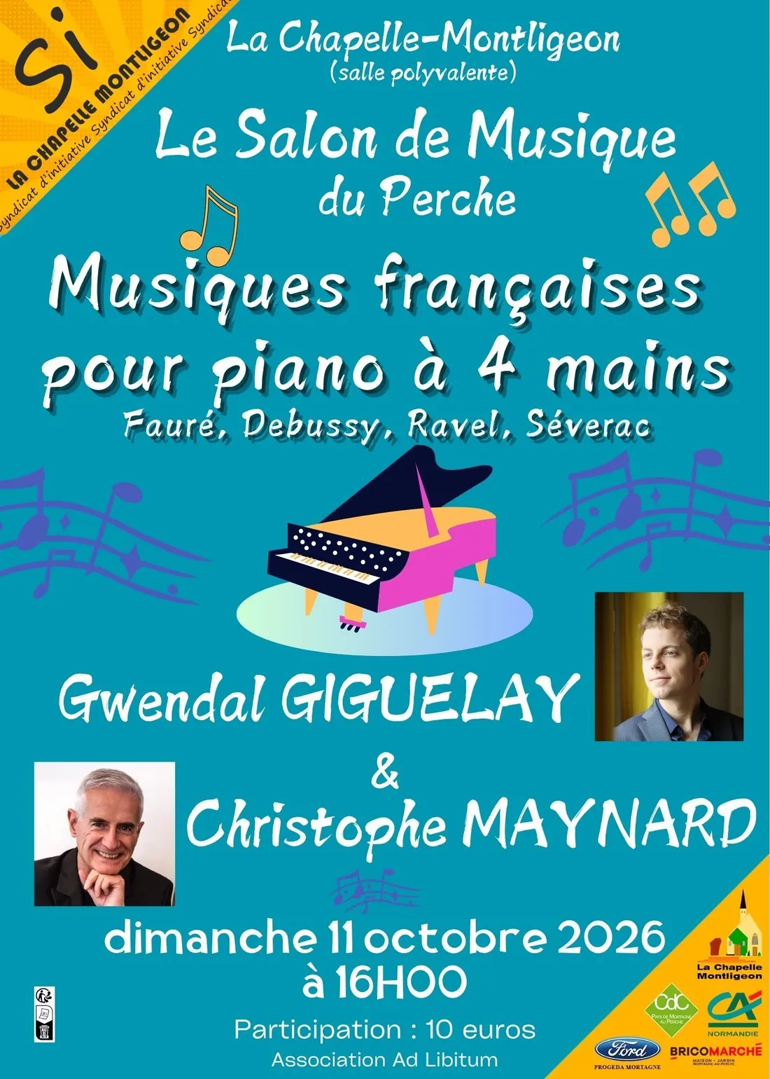 LA CHAPELLE-MONTLIGEON (61) - Salon de musique du Perche