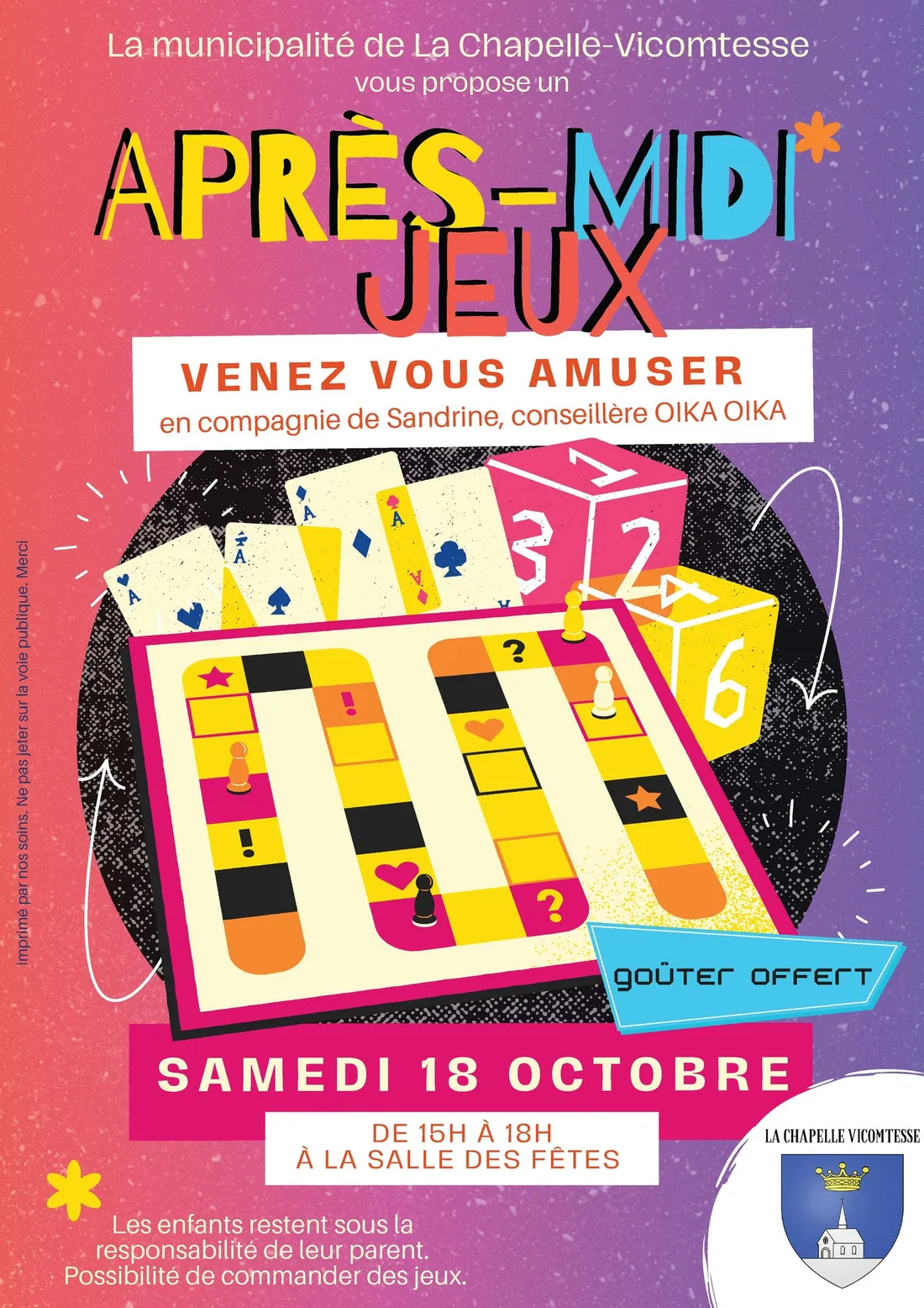 LA CHAPELLE-VICOMTESSE (41) - Après-midi jeux