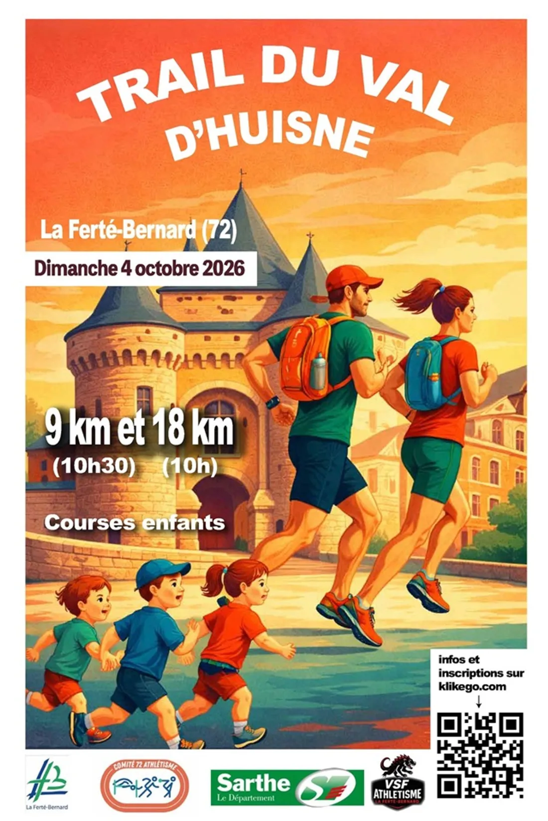 LA FERTÉ-BERNARD (72) - Trail du Val d'Huisne