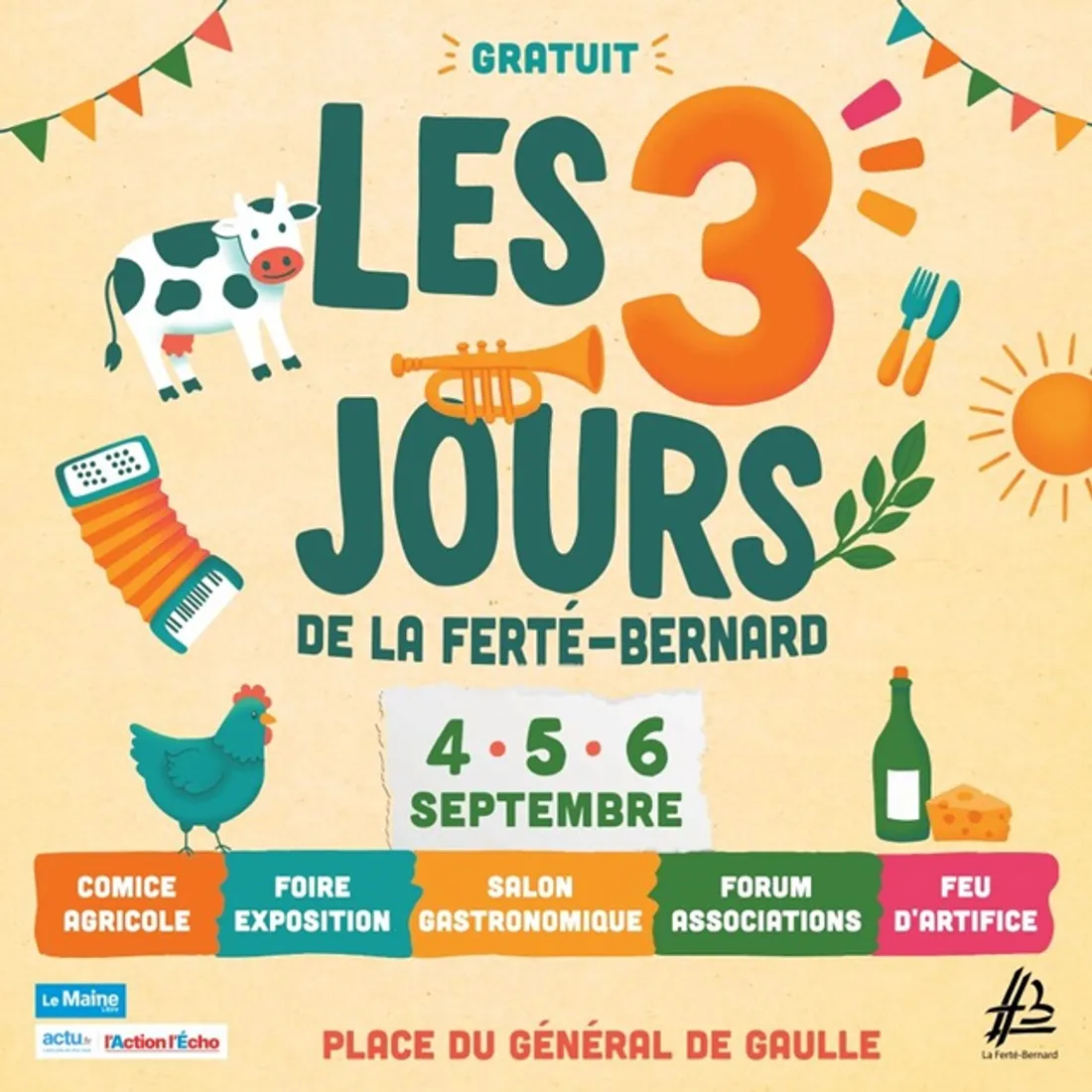 LA FERTÉ-BERNARD (72) - Les 3 jours