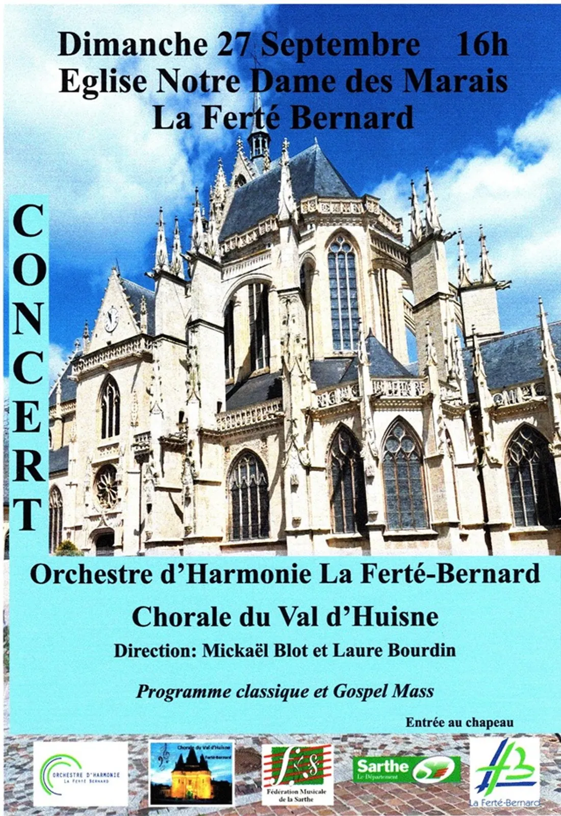 LA FERTÉ-BERNARD (72) - Concert de l'Harmonie