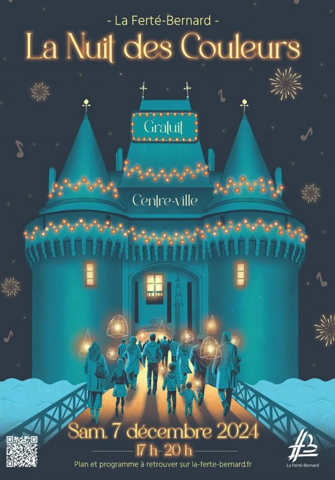 LA FERTÉ-BERNARD (72) - Nuit des couleurs