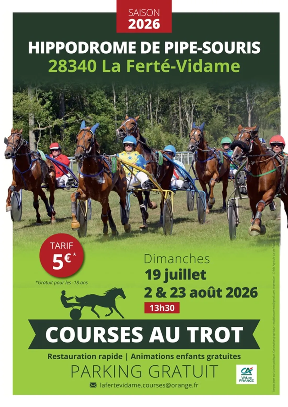 LA FERTÉ-VIDAME - Courses hippiques