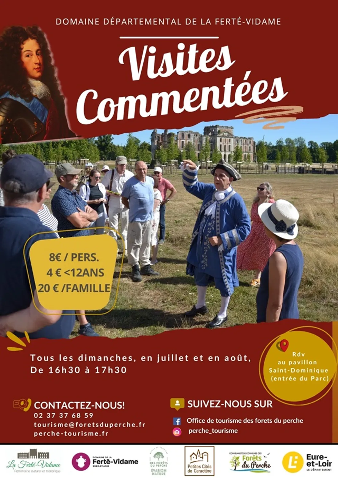 LA FERTÉ-VIDAME - Visite commentée du domaine départemental