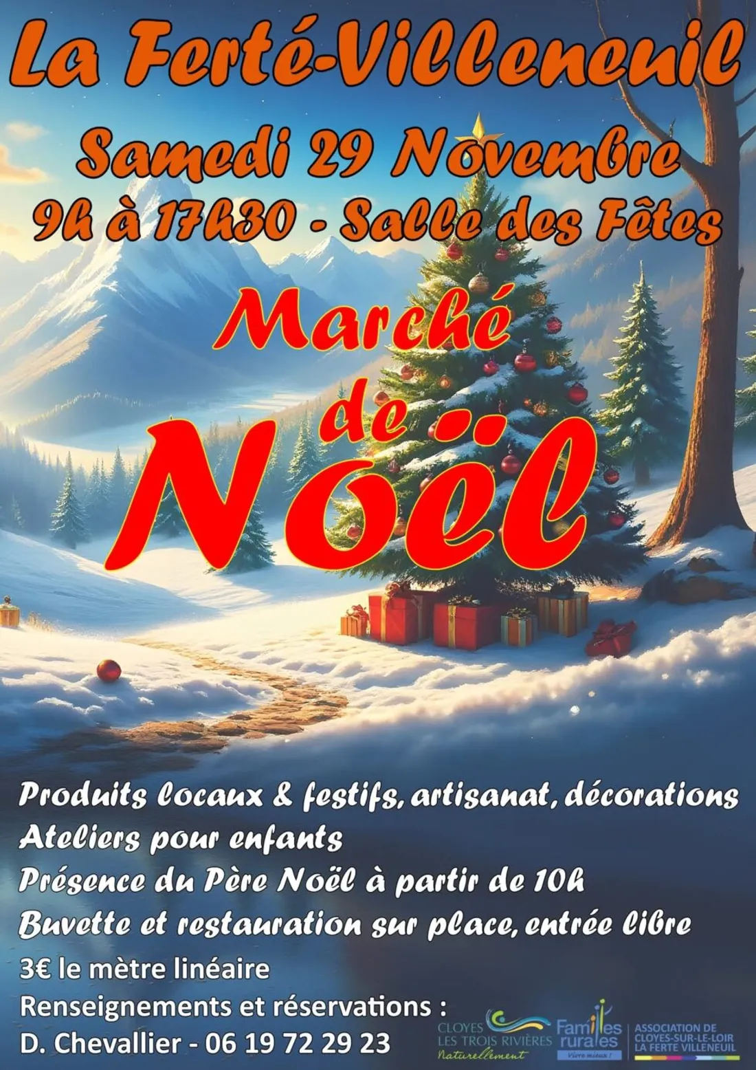 LA FERTÉ-VILLENEUIL - Marché de Noël