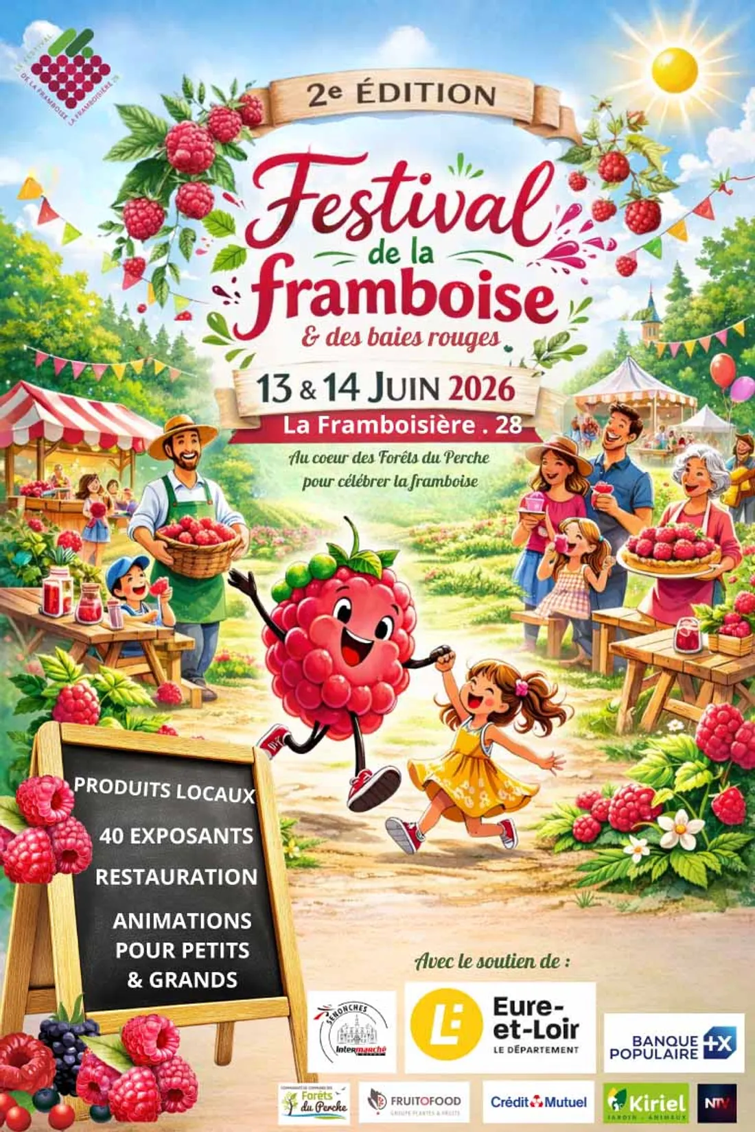 LA FRAMBOISIÈRE - Festival de la framboise