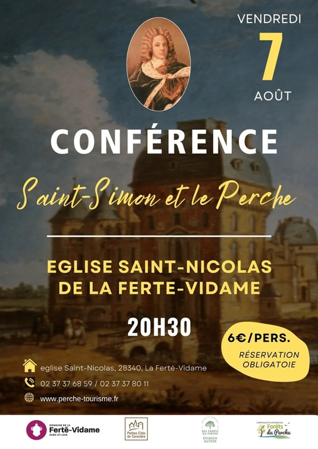 LA FERTÉ-VIDAME - Conférence : Saint-Simon et le Perche
