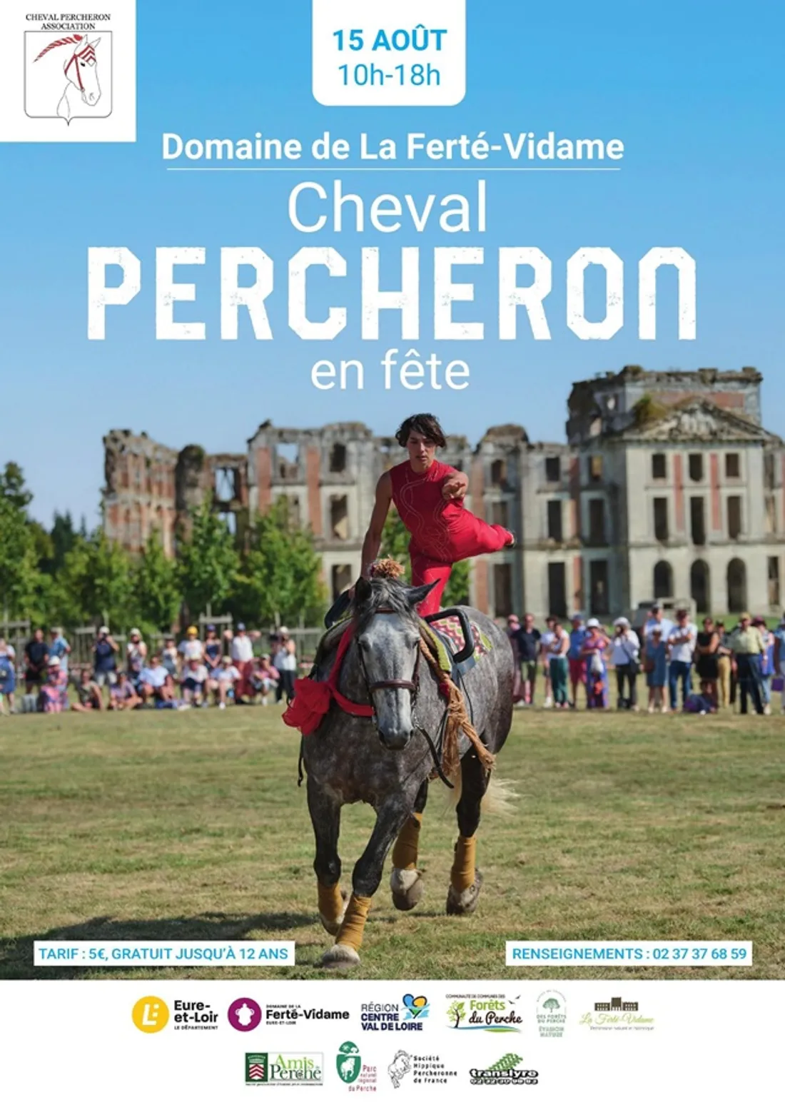 LA FERTÉ-VIDAME - Cheval Percheron en fête