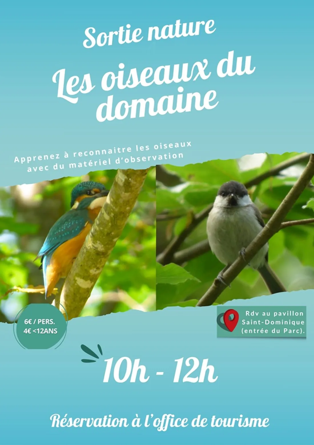 LA FERTÉ-VIDAME - Découverte des oiseaux