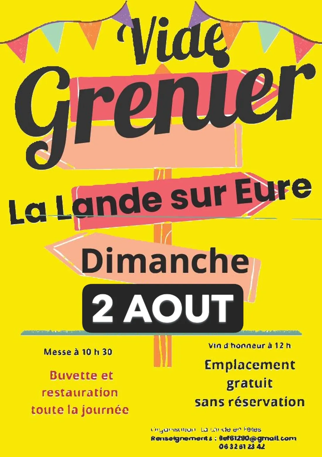 LA LANDE-SUR-EURE (61) - Vide-greniers de La Lande en Fête