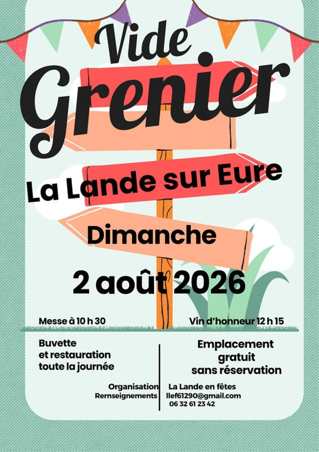 LA LANDE-SUR-EURE (61) - Vide-greniers de La Lande en Fête