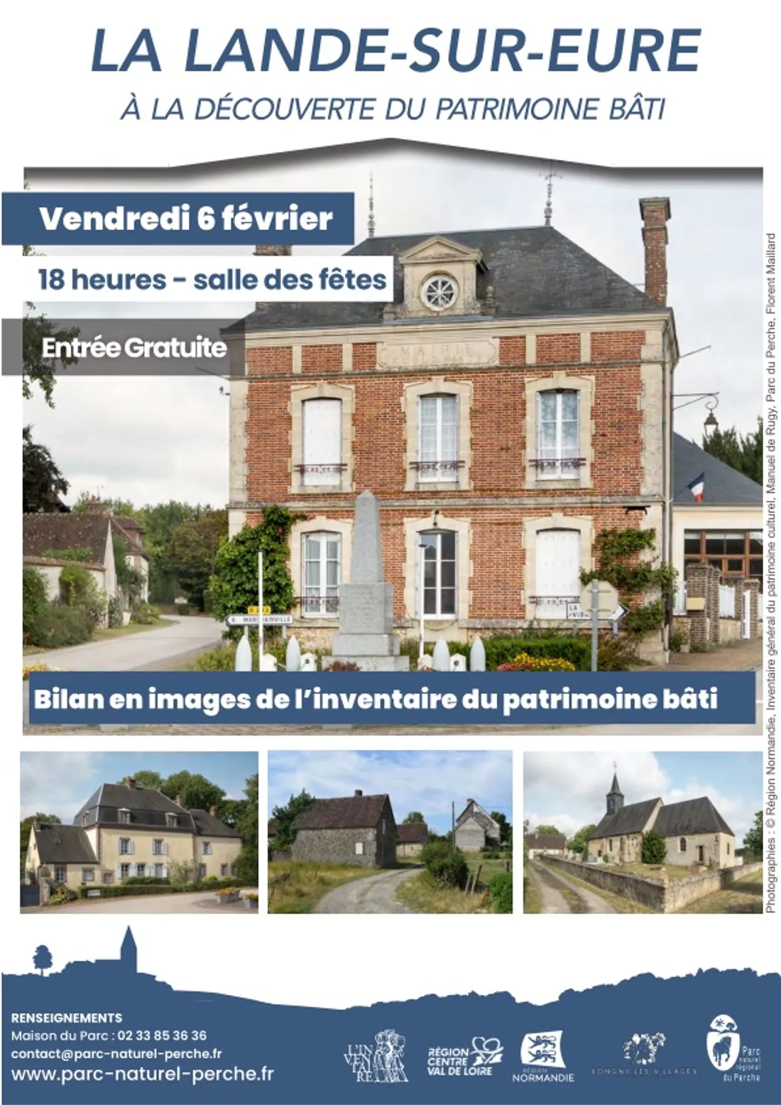 LA LANDE-SUR-EURE (61) - A la découverte du patrimoine bâti 