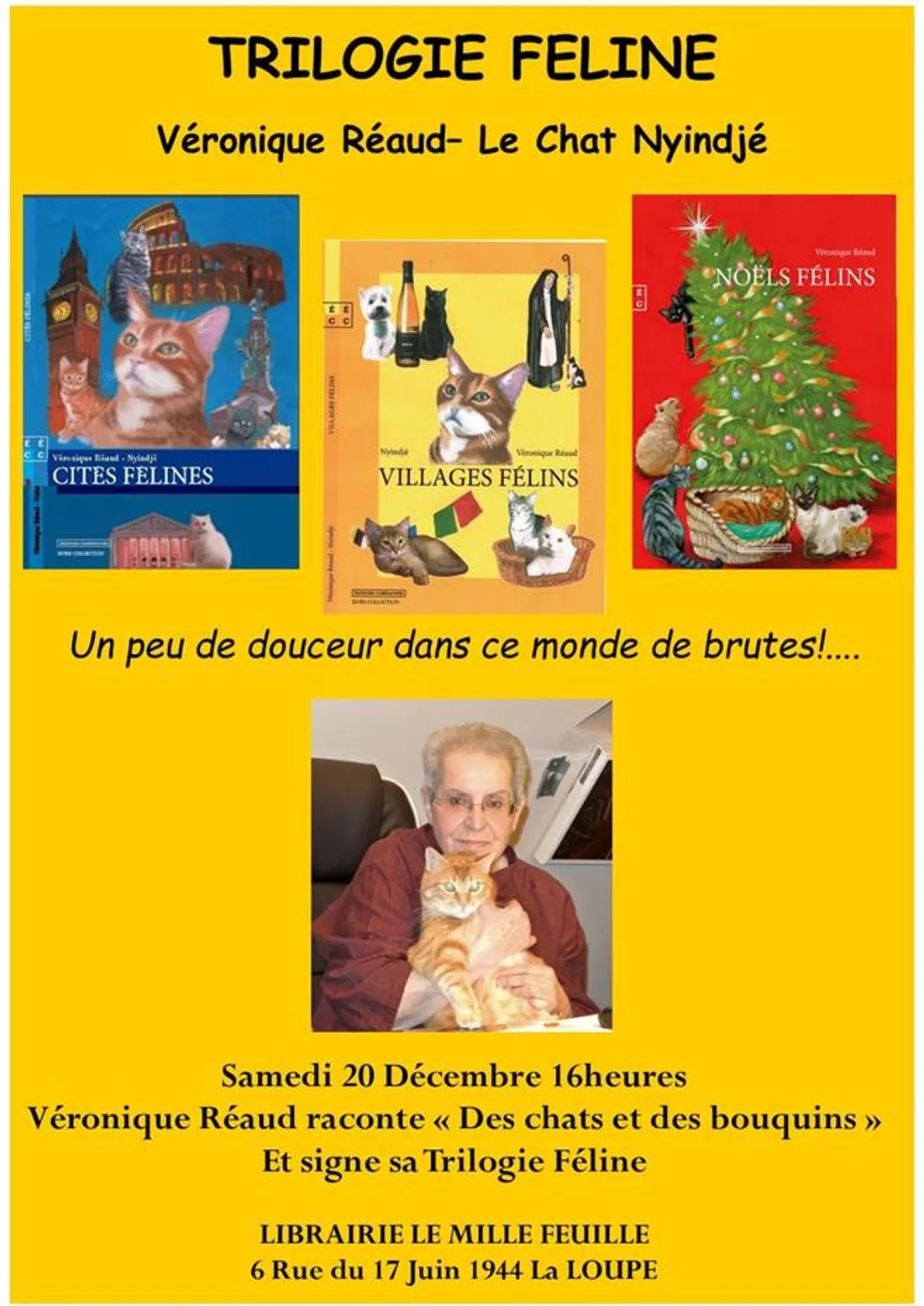 LA LOUPE - Des chats et des bouquins