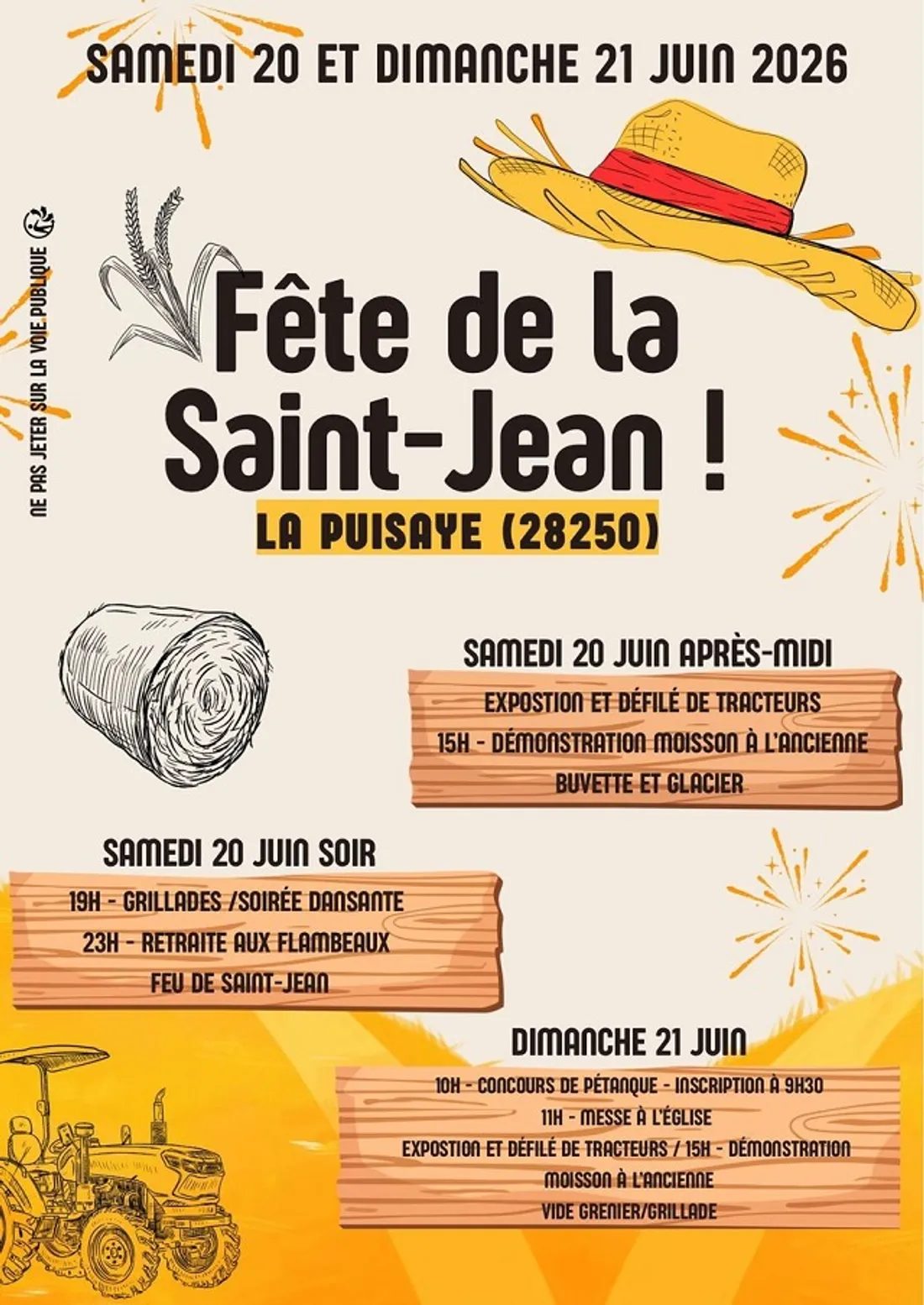 LA PUISAYE - Fête de la Saint Jean