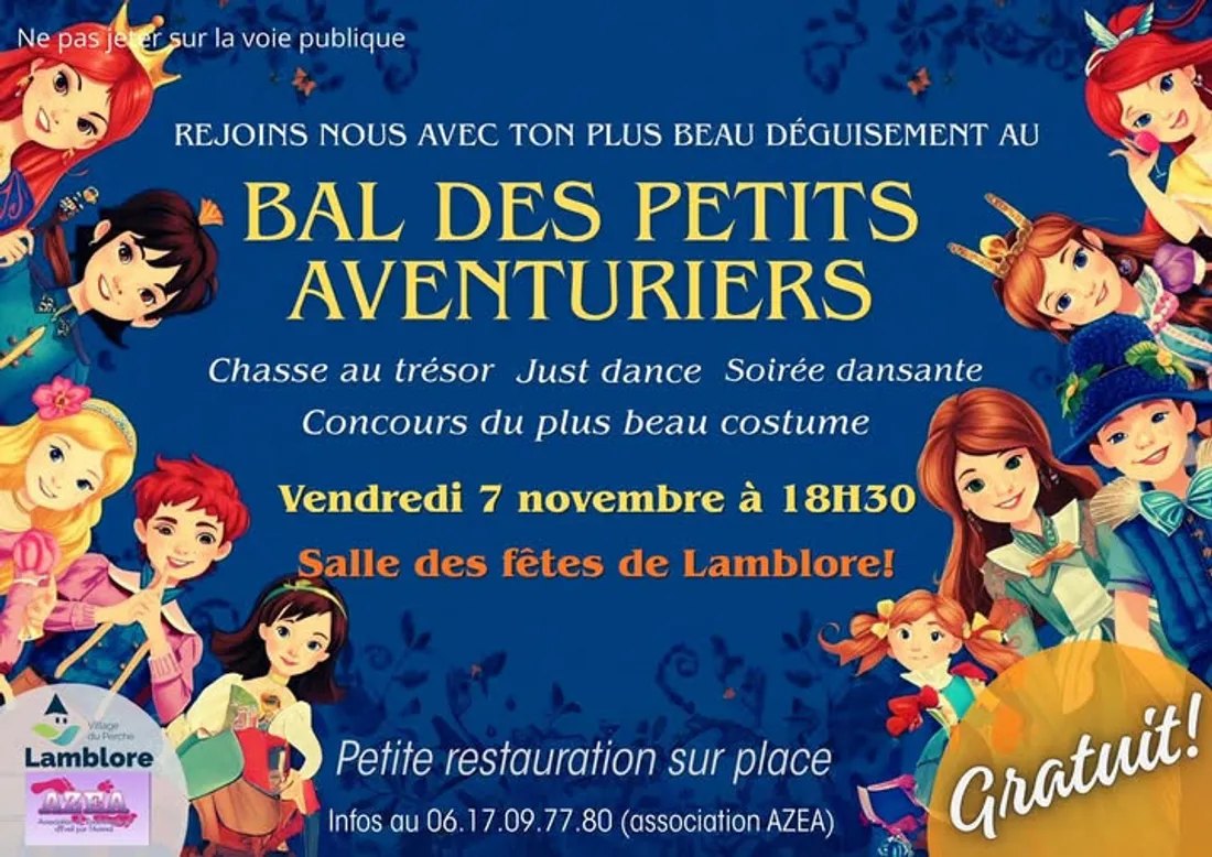 LAMBLORE - Bal des petits aventuriers