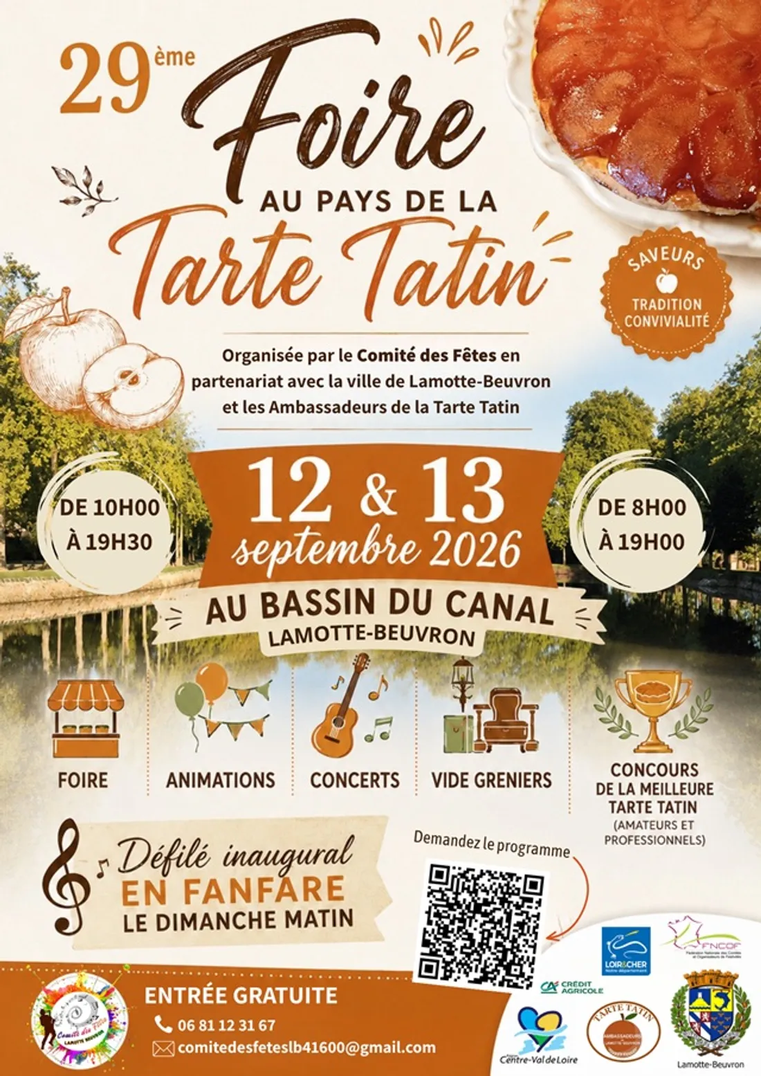 LAMOTTE-BEUVRON (41) - Foire au pays de la Tarte Tatin