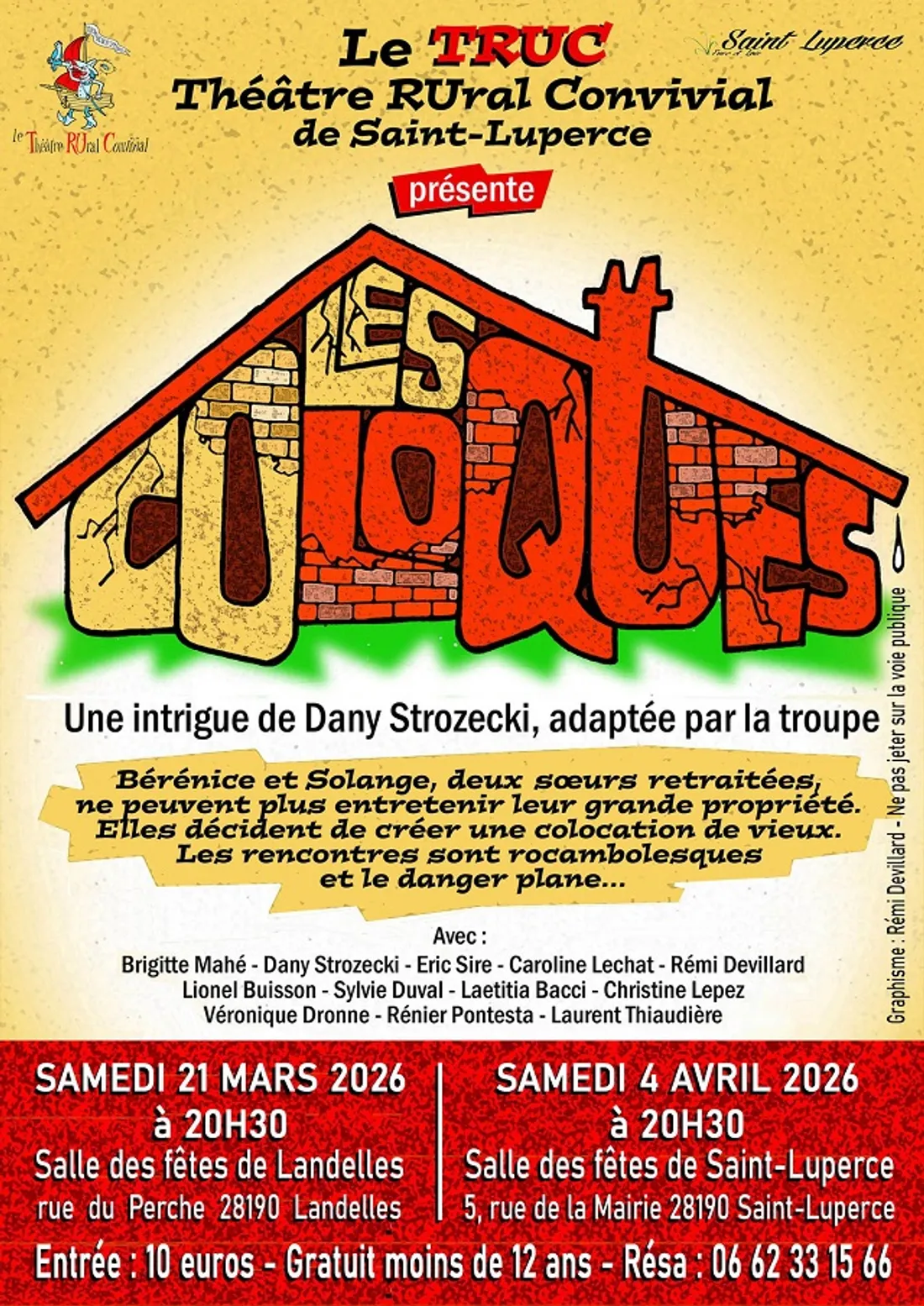 LANDELLES - Théâtre : Les coloques