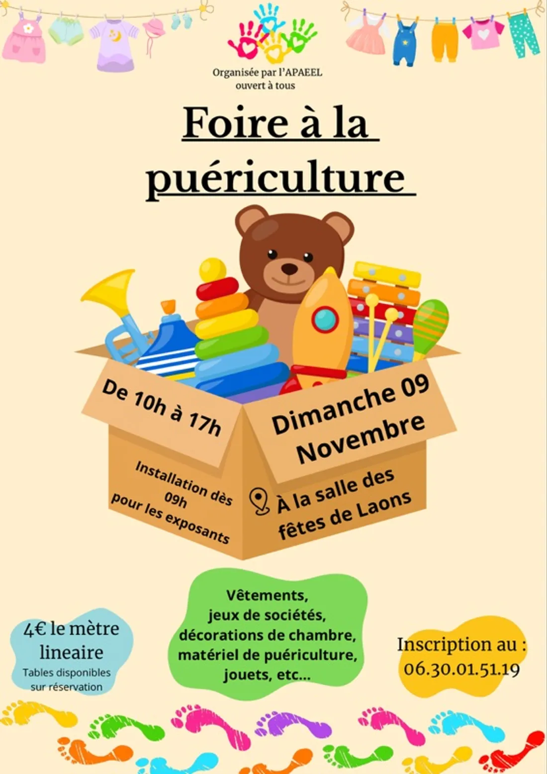 LAONS - Foire à la puériculture