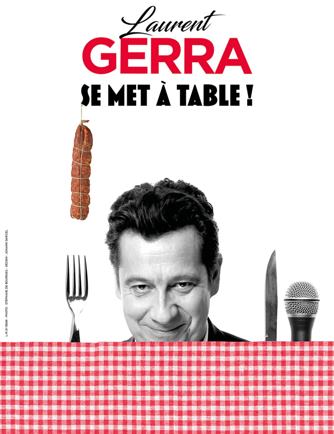 Laurent Gerra se met à table