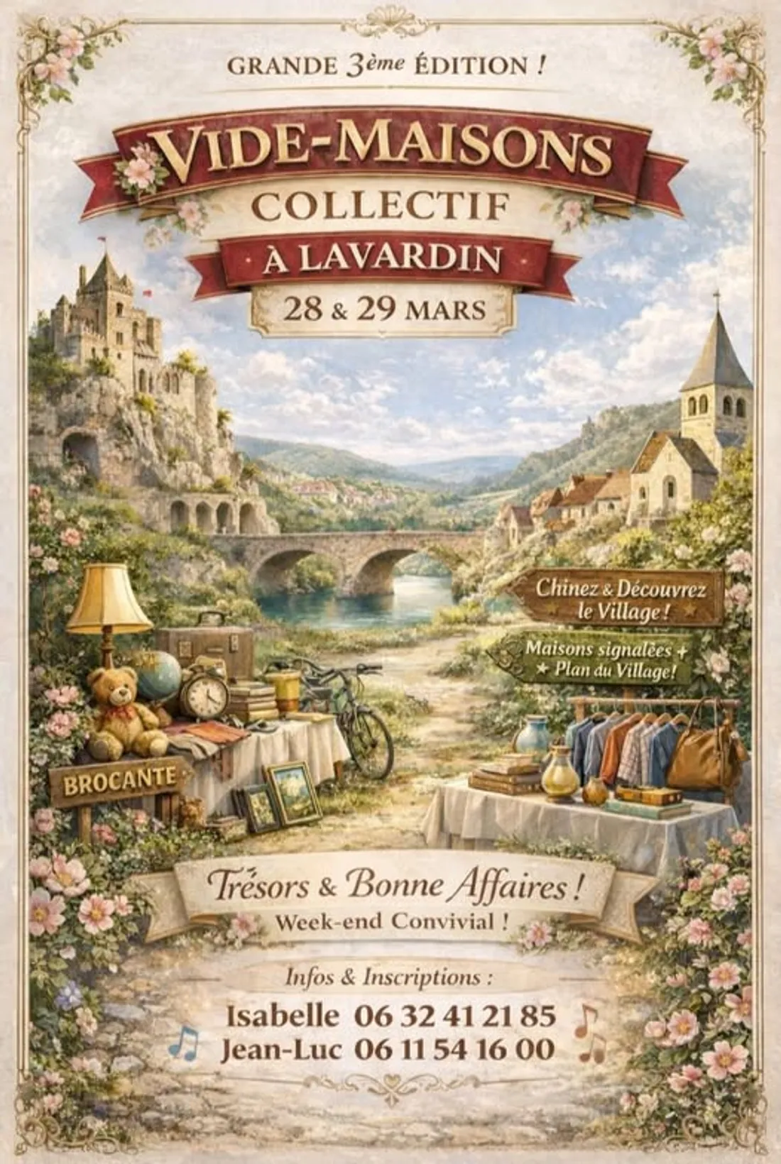 LAVARDIN (41) - Vide maisons collectif