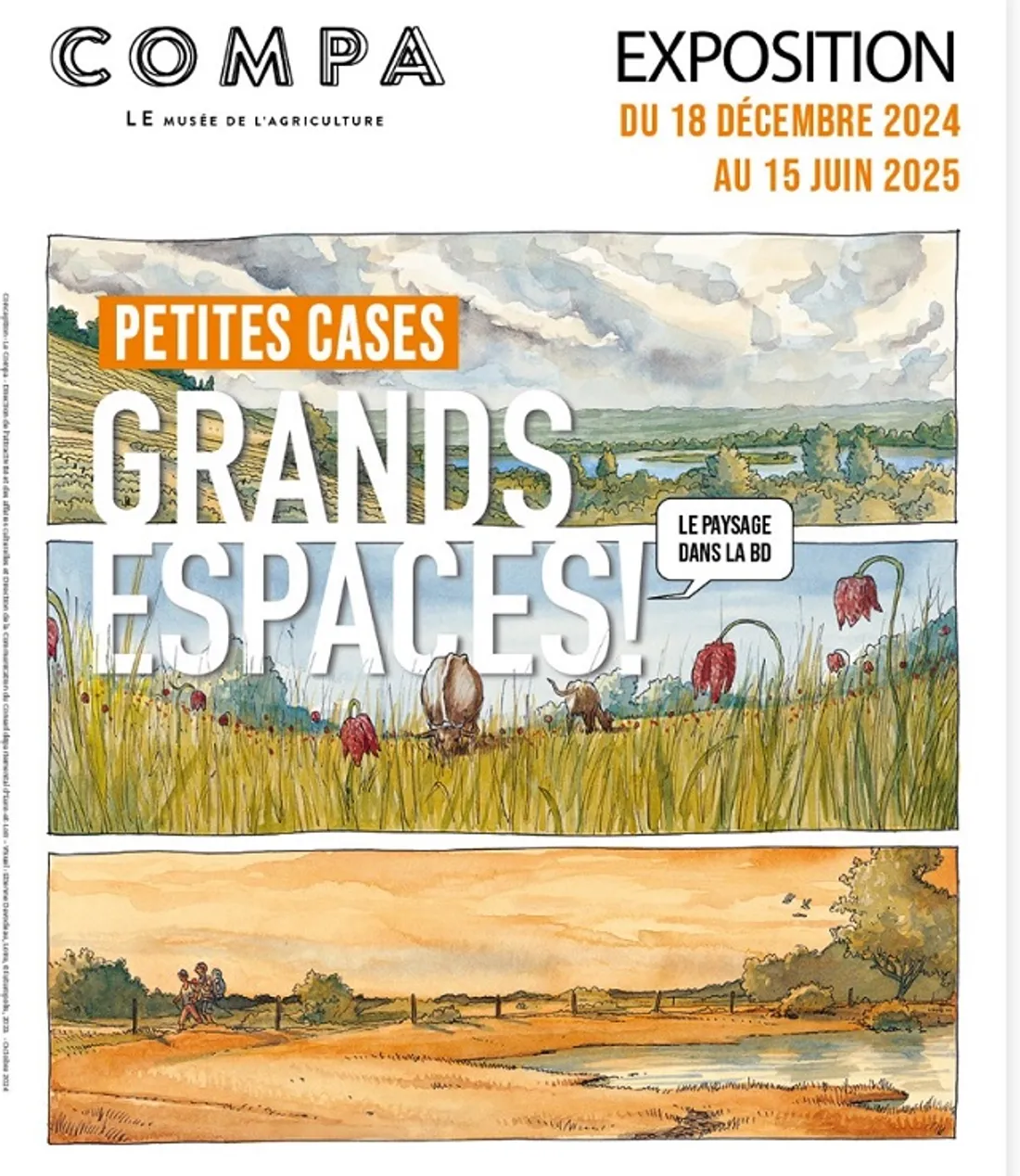 CHARTRES - Exposition : Petites cases, grands espaces, le paysage dans la BD