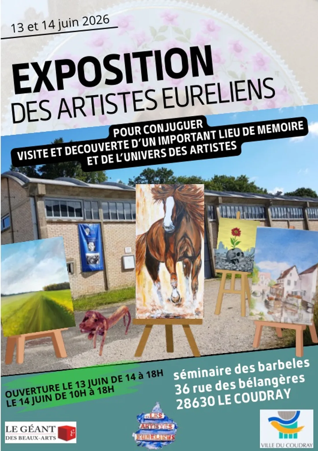 LE COUDRAY - Exposition des Artistes Euréliens