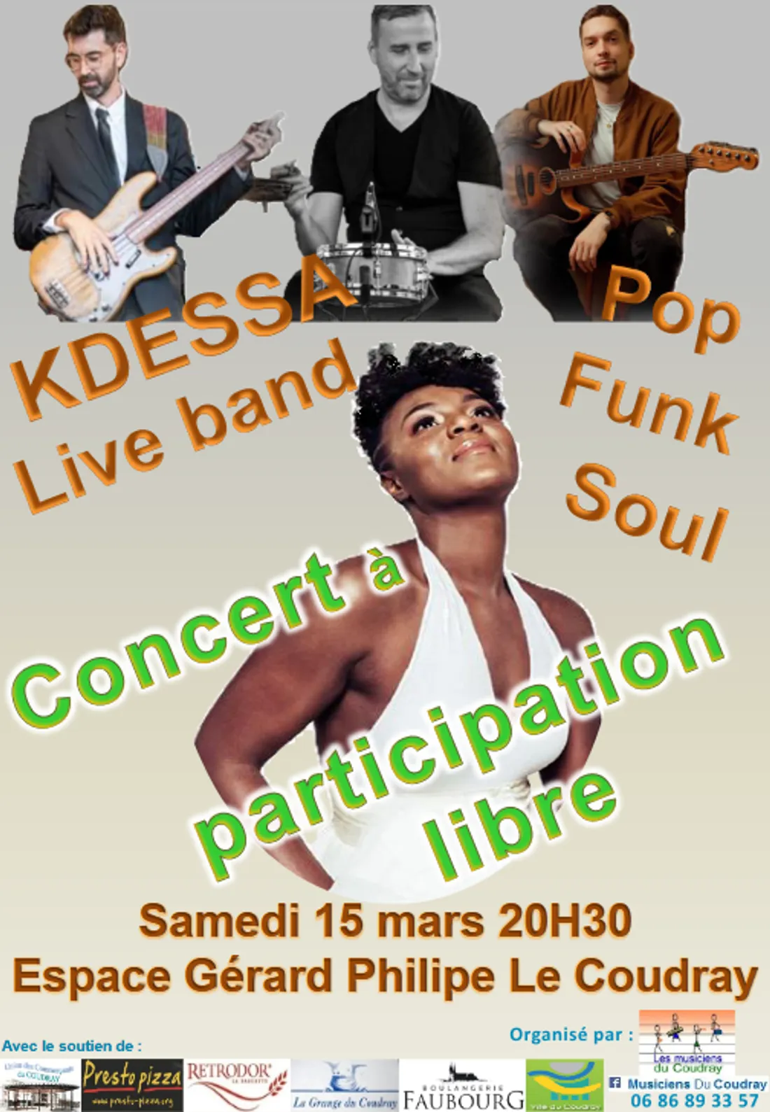 LE COUDRAY - Concert : Kdessa