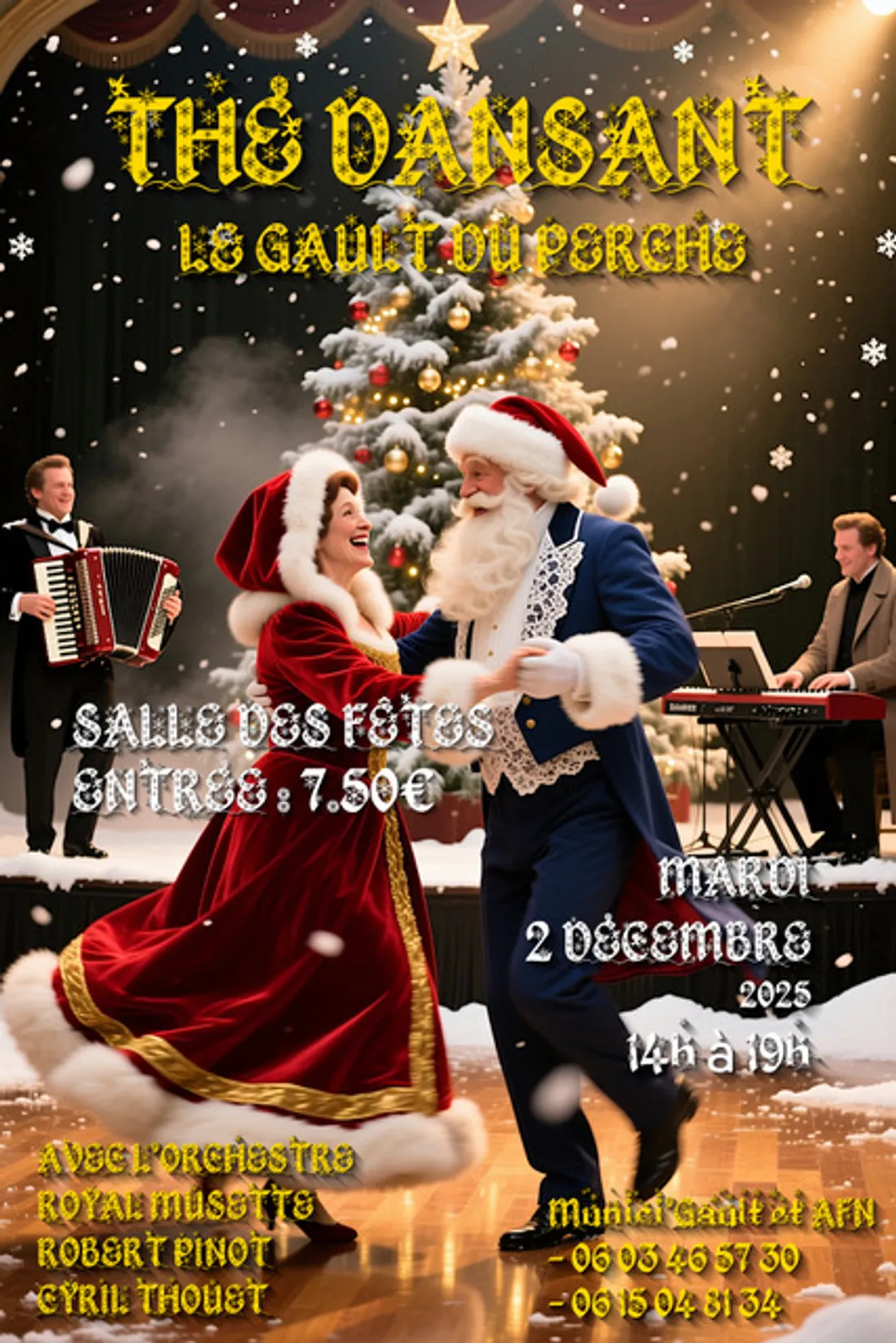 LE GAULT-DU-PERCHE (41) - Thé dansant avec Royal Musette