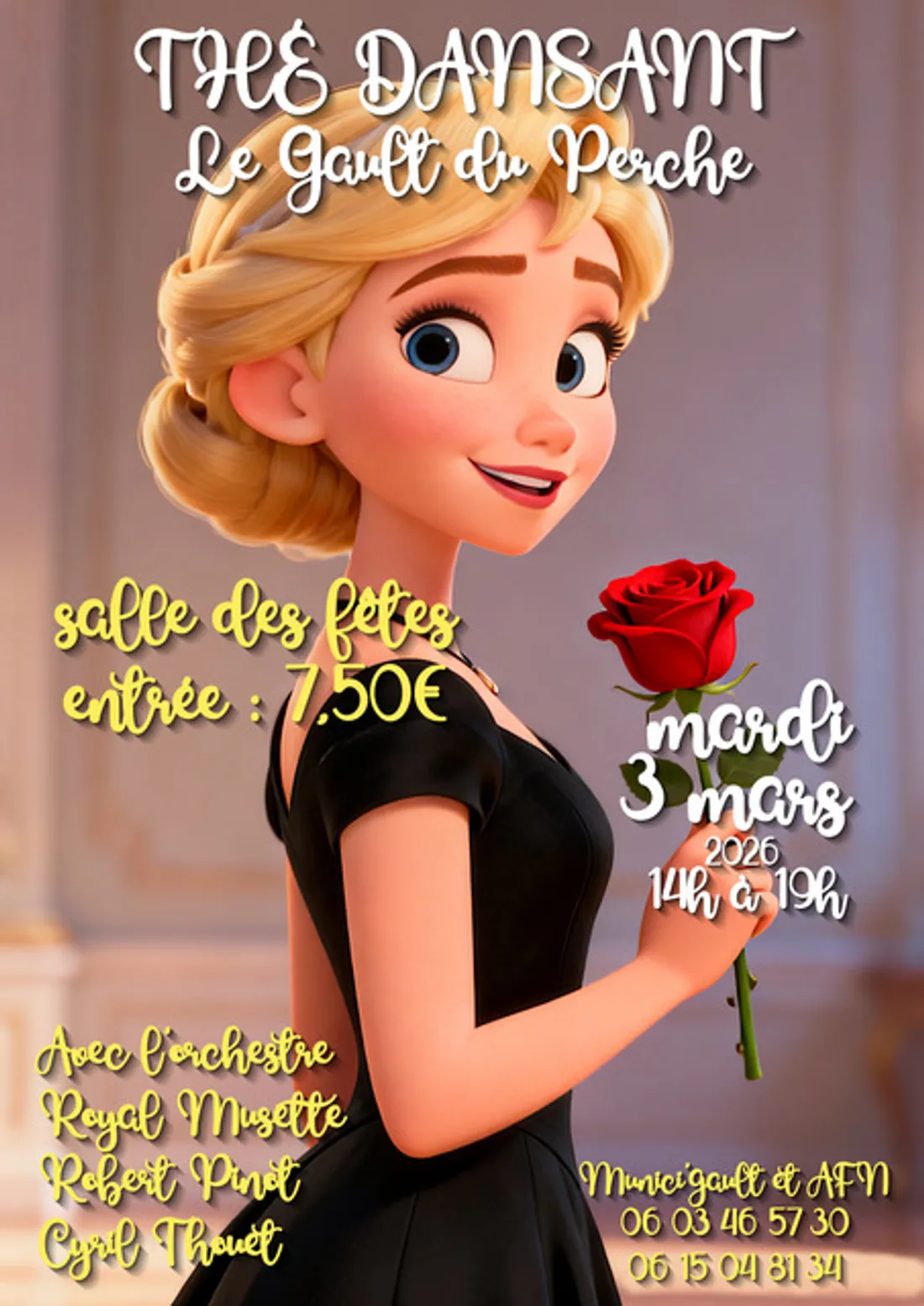 LE GAULT-DU-PERCHE (41) - Thé dansant avec Royal Musette