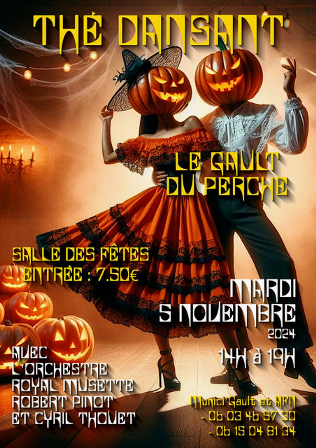 LE GAULT-DU-PERCHE (41) - Thé dansant avec l'Orchestre Royal Musette