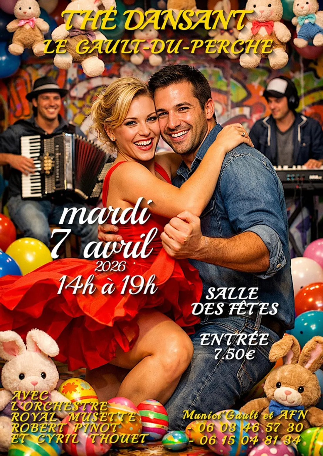 LE GAULT-DU-PERCHE (41) - Thé dansant avec Royal Musette