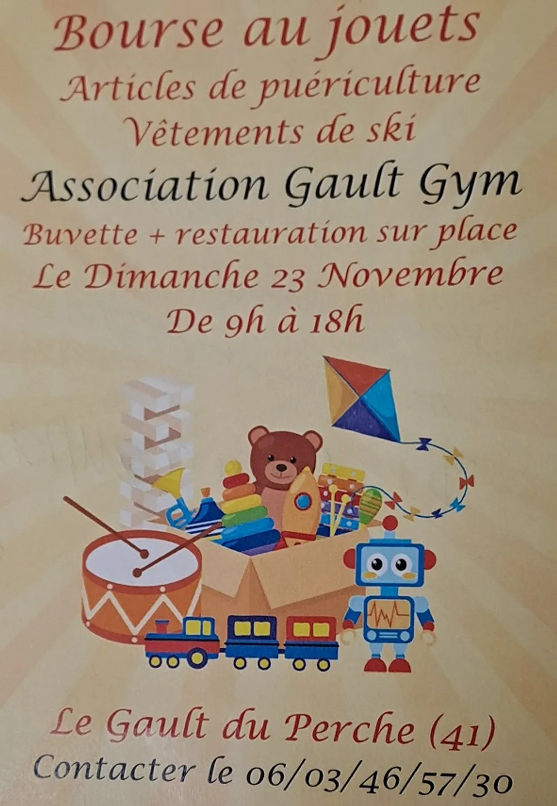 LE GAULT-DU-PERCHE (41) - Bourse aux jouets