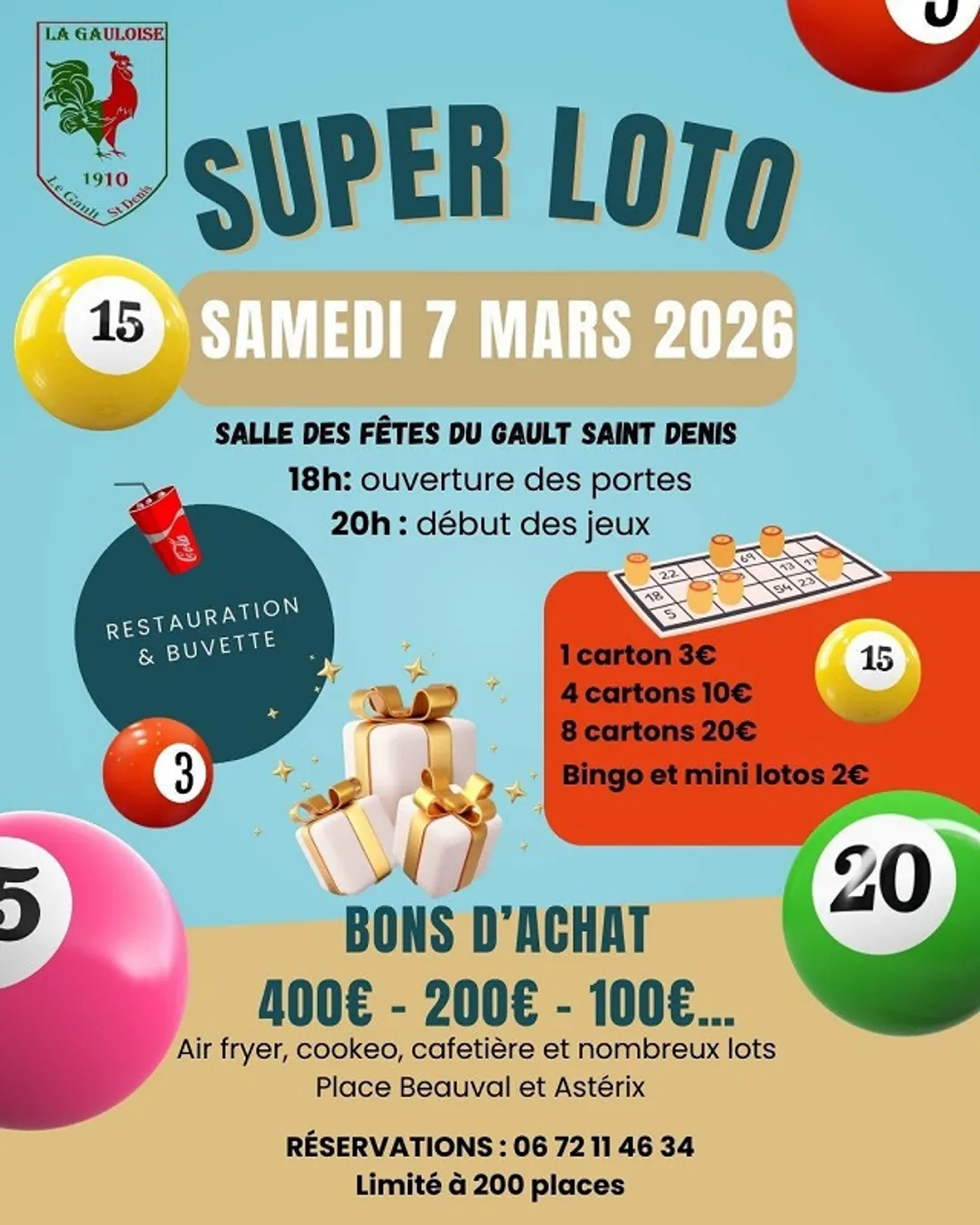 LE GAULT-SAINT-DENIS - Loto de La Gauloise